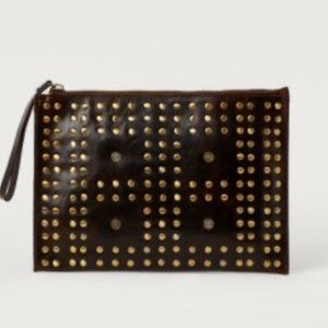 Sabyasachi leather wristlet